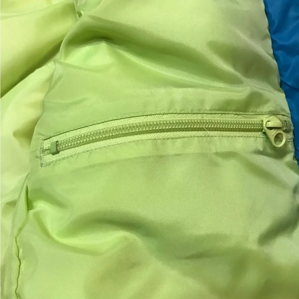 Cabela’s Goose Down Puffer Vest 650 Power Women Small S Teal Zip Pockets Read